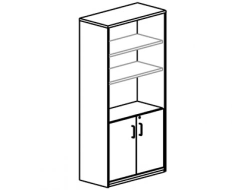 Armario de escritorio rocada em faia 156 x 90 x 45 cm modelo c , Rocada , 36437 , 8427951061973